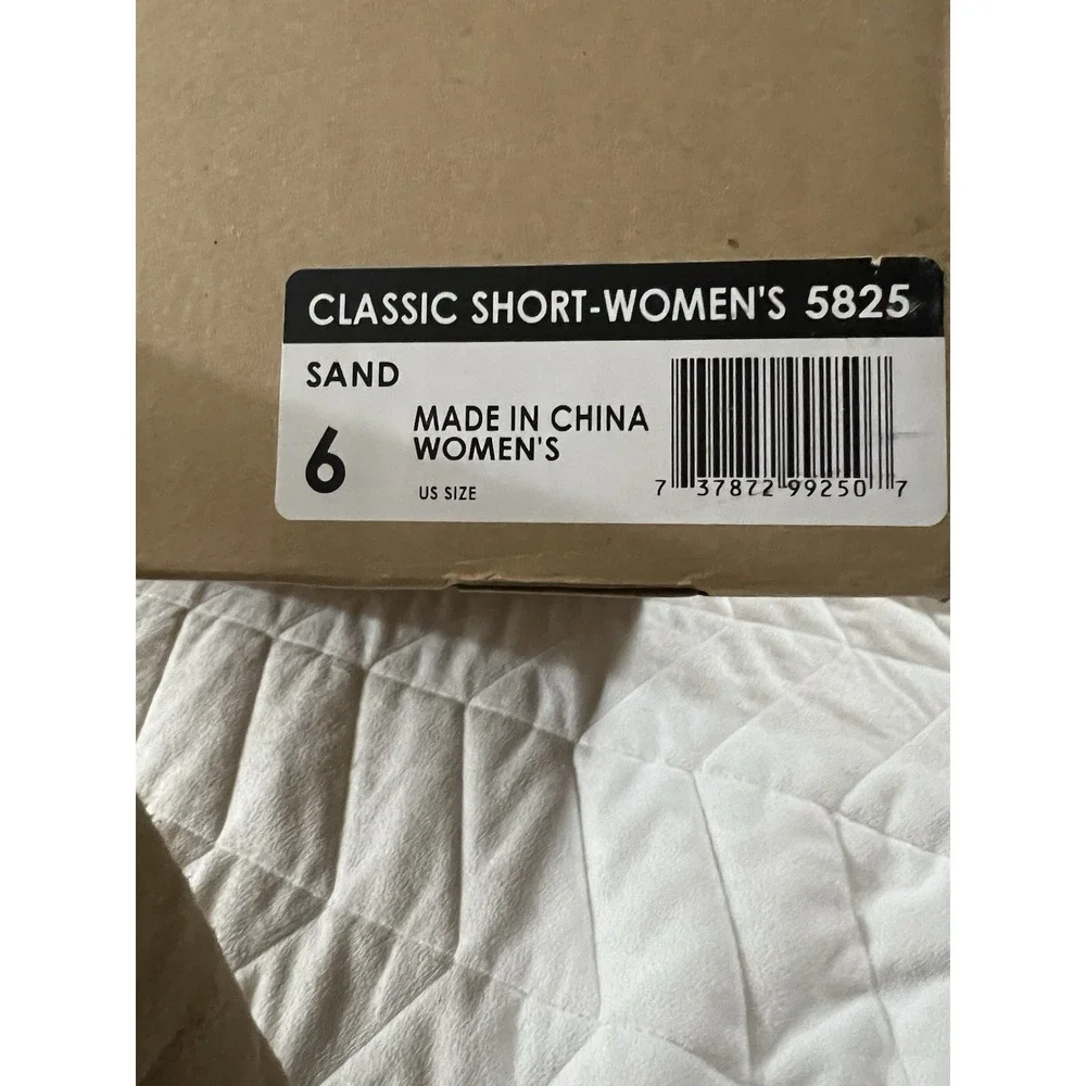 Ugg Australia Boots Womens 6 Classic Short Mid Winter Sheepskin Lined‎ 5825 Sand